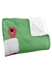 David Olenick Happy Holidays & Stuff Silky Touch Super Soft Throw Blanket 152 X 127 cm in White - thumbnail 3