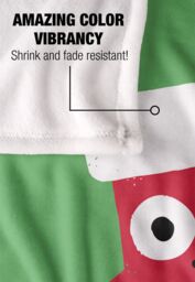 David Olenick Happy Holidays & Stuff Silky Touch Super Soft Throw Blanket 152 X 127 cm in White - thumbnail 4