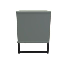 Ready Assembled 2 U Fuji 2 Drawer Bedside Cabinet (Ready Assembled) in Pale Green - thumbnail 2