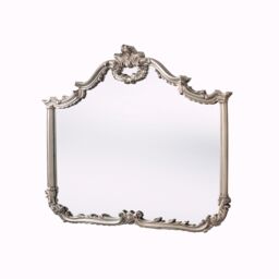 Yearn Mirrors Carved Landscape mirror Silver 122(w)x104cm(h) - thumbnail 4