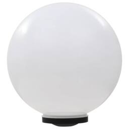 Berkfield Home Outdoor Solar Lamp LED Spherical 50 cm RGB in White - thumbnail 7
