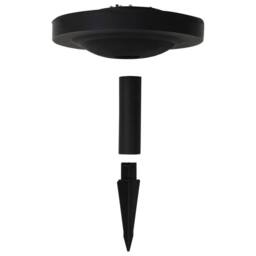 Berkfield Home Outdoor Solar Lamp LED Spherical 50 cm RGB in White - thumbnail 5