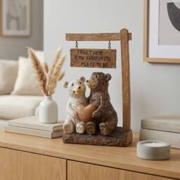 Garden Greatness Together Bear Family Ornament - Size: 1 Pack - thumbnail 1