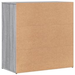 Berkfield Home Sideboards 2 pcs Grey Sonoma 79x38x80 cm Engineered Wood - Size: 79 x 38 x 80 cm - thumbnail 7