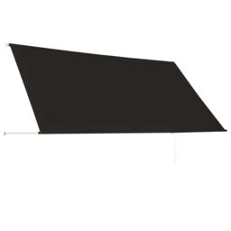 Berkfield Home Retractable Awning 300x150 cm Anthracite in Black - thumbnail 4