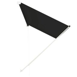 Berkfield Home Retractable Awning 300x150 cm Anthracite in Black - thumbnail 3