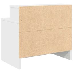 Berkfield Home Bedside Cabinet with Drawer White 51x31x47 cm - Size: 51 x 31 x 47 cm - thumbnail 7