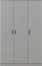 Seconique Dakotia 3 Door Wardrobe Bedroom Set in Light Grey - thumbnail 4