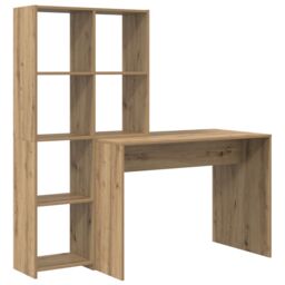 Berkfield Home with Shelf with Storage Artisan oak Engineered wood in Brown - thumbnail 2