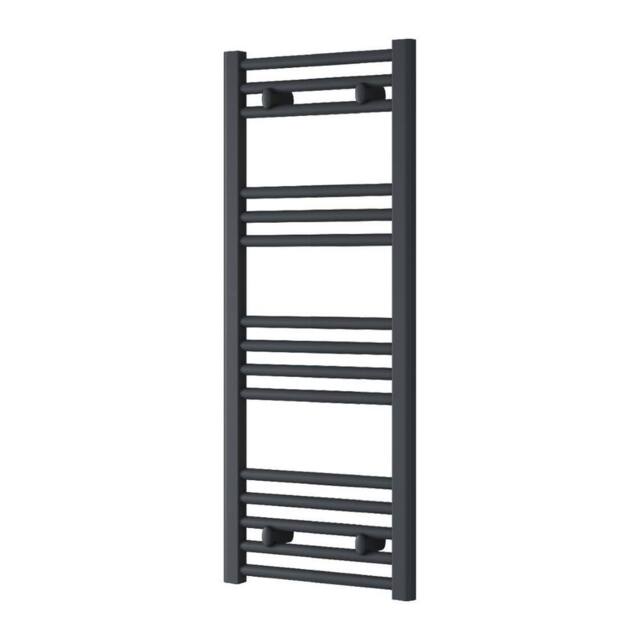 Bathroom Kingdom Capo Electric Anthracite Straight Heated Towel Rail 1000x400 in Grey - image 1
