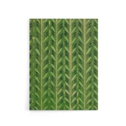"Artery8 Vintage Japanese Botanical Pattern Canvas Wall Art Print Korin in Green - Size: W18"" x H24""" - thumbnail 1