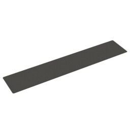 Berkfield Home Carpet Runner Sisal Look Anthracite 80x400 cm in Black - Size: 100 cm diameter - thumbnail 2