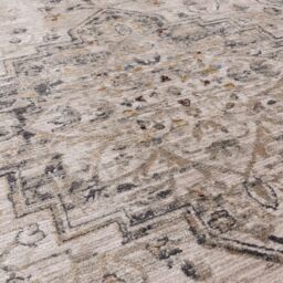 The Rug Shop UK Beige Border Traditional Polyester Luxurious Easy To Clean Rug - Size: 240 cm x 330 cm - thumbnail 3