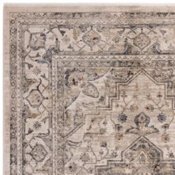 The Rug Shop UK Beige Border Traditional Polyester Luxurious Easy To Clean Rug - Size: 240 cm x 330 cm - thumbnail 5