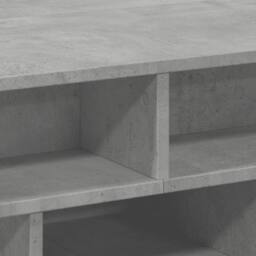 Berkfield Home Coffee Table Concrete Grey 70x70x29 cm Engineered Wood - Size: 70 x 70 x 29 cm - thumbnail 8