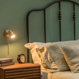 ValueLights Benton Single Adjustable Plug In Spotlight Wall Light in Gold - thumbnail 2