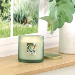 Heart and Home Twin Wick Soy Wax Candle - Botanical Breeze in Cool White - thumbnail 2