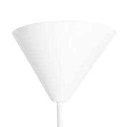 Wyld and Coco Pendant Lamp White Pleated Cotton Shade - thumbnail 8
