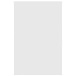 Berkfield Home Shower Roller Blind 150x240 cm Fabric Width 146 cm in White - thumbnail 3