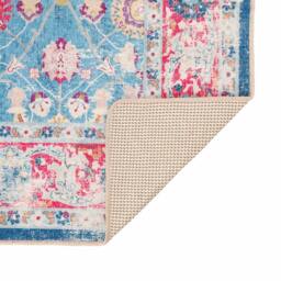 Berkfield Home Rug Washable Multicolour 80x150 cm Anti Slip - Size: 100 cm diameter - thumbnail 4