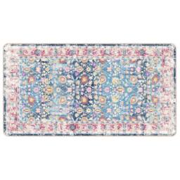 Berkfield Home Rug Washable Multicolour 80x150 cm Anti Slip - Size: 100 cm diameter - thumbnail 3