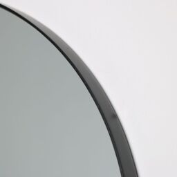 Melody Maison Black Oval Wall Mirror 50cm X 150cm - Size: 50 cm X 150 cm - thumbnail 6