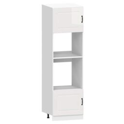 Berkfield Home 7 Piece Kitchen Cabinet Set Kalmar High Gloss White Engineered Wood - thumbnail 5