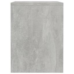 Berkfield Home Bedside Cabinets 2 pcs Concrete Grey 40x30x40 cm Engineered Wood - Size: 40 x 30 x 40 cm - thumbnail 5