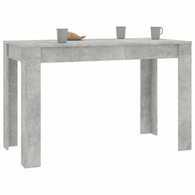 Berkfield Home Durable Dining Table Concrete Grey 120x60x76 cm Engineered Wood - Size: 120 x 60 x 76 cm - image 1
