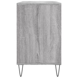 Berkfield Home Shoe Cabinet Grey Sonoma 102x36x60 cm Engineered Wood - Size: 102 x 36 x 60 cm - thumbnail 5