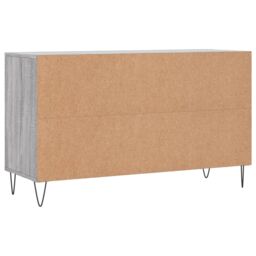 Berkfield Home Shoe Cabinet Grey Sonoma 102x36x60 cm Engineered Wood - Size: 102 x 36 x 60 cm - thumbnail 6