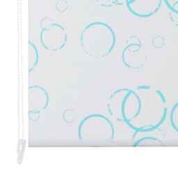Berkfield Home Shower Roller Blind 80x240 cm Bubble in White - thumbnail 5