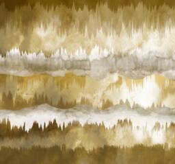 Art for the Home Horizon Shadow Ochre Landscape Wall Mural in Yellow - thumbnail 2