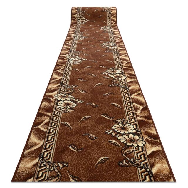 RugsX Bcf Trio Runner in Brown - Size: 120 cm x 430 cm - image 1