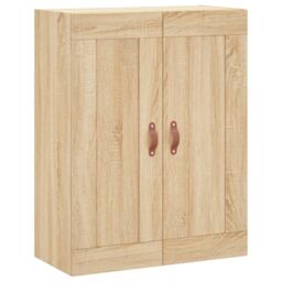 Berkfield Home Highboard Sonoma Oak 69.5x34x180 cm Engineered Wood in Brown - thumbnail 5