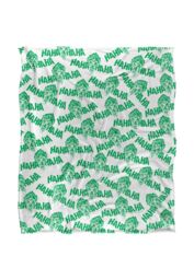 DC Comics Batman Laughing at You Blanket 152 x 127 cm in White - thumbnail 1