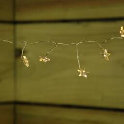 Samuel Alexander 80 LED (2m) Outdoor Warm White Star Cluster Christmas Lights Microbrights Timer in Beige - thumbnail 4