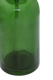 Orsina Green Glass Soap Dispenser With Pump & Vintage-Inspired Design, Stylish Refillable Dispenser For Liquid - thumbnail 2