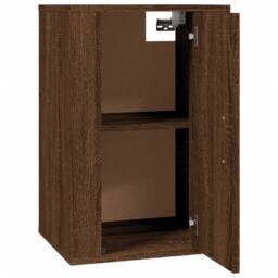 Berkfield Home Wall Mounted TV Cabinets 2 pcs Brown Oak 40x34.5x60 cm - thumbnail 8