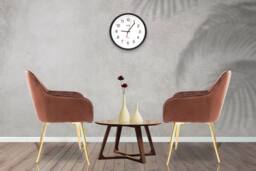 Hygrad Built to Survive Set of 2 Velvet Dining Chair Padded Seat Gold Legs Kitchen Home Office Lounge Chair in Brown - thumbnail 5