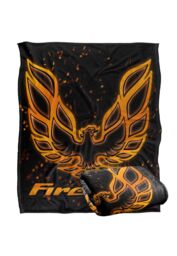 General Motors Pontiac Firebird Eagle Logo Silky Touch Super Soft Throw Blanket 152 X 127 cm in White - thumbnail 2