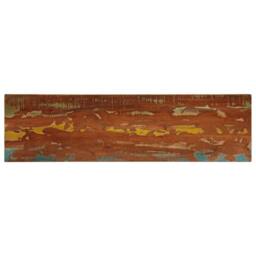 Berkfield Home Table Top 110x20x3.8 cm Rectangular Solid Wood Reclaimed in Brown - thumbnail 2