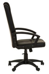 Orsina Ergonomic Black Home Office Chair, Comfortable Work From Home Chair, Movable Ergonomic Chair For Office - thumbnail 4