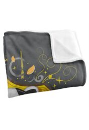 Warner Brothers Harry Potter Watercolor Hufflepuff Crest Blanket 152 x 127 cm in White - thumbnail 3