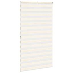 Berkfield Home Elegant Zebra Blind Marble Beige 130x200 cm Fabric Width 125.9 cm - thumbnail 4