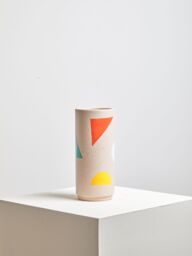 Orsina Small Abstract Vase, Handcrafted Ceramic Vase for Modern Home, Stylish Stoneware Vase for Living Room - thumbnail 4