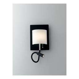 Netlighting POP LED 2 Light Reading Light White black 480+100lm 4000K 22x16x7.5cm - Size: 22x16x7.5 cm - thumbnail 2