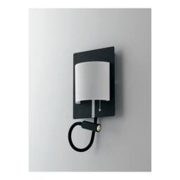 Netlighting POP LED 2 Light Reading Light White black 480+100lm 4000K 22x16x7.5cm - Size: 22x16x7.5 cm - thumbnail 3