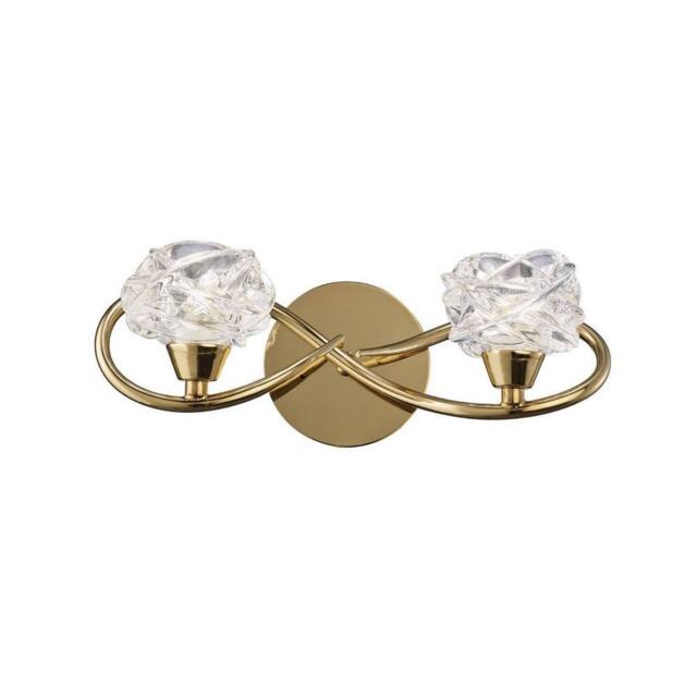 Netlighting Maremagnum Wall Lamp Switched 2 Light G9 French Gold - image 1
