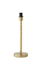 ValueLights Maura Twisted Metal Table Lamp Base in Gold - thumbnail 5